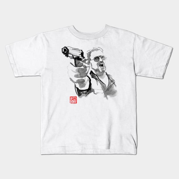 walter sobchak Kids T-Shirt by pechane